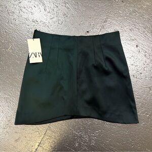 Zara Elegant Black Mini Skirt